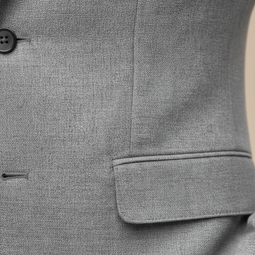Colvern | Blazer Structured Woven Single Button Slim Fit