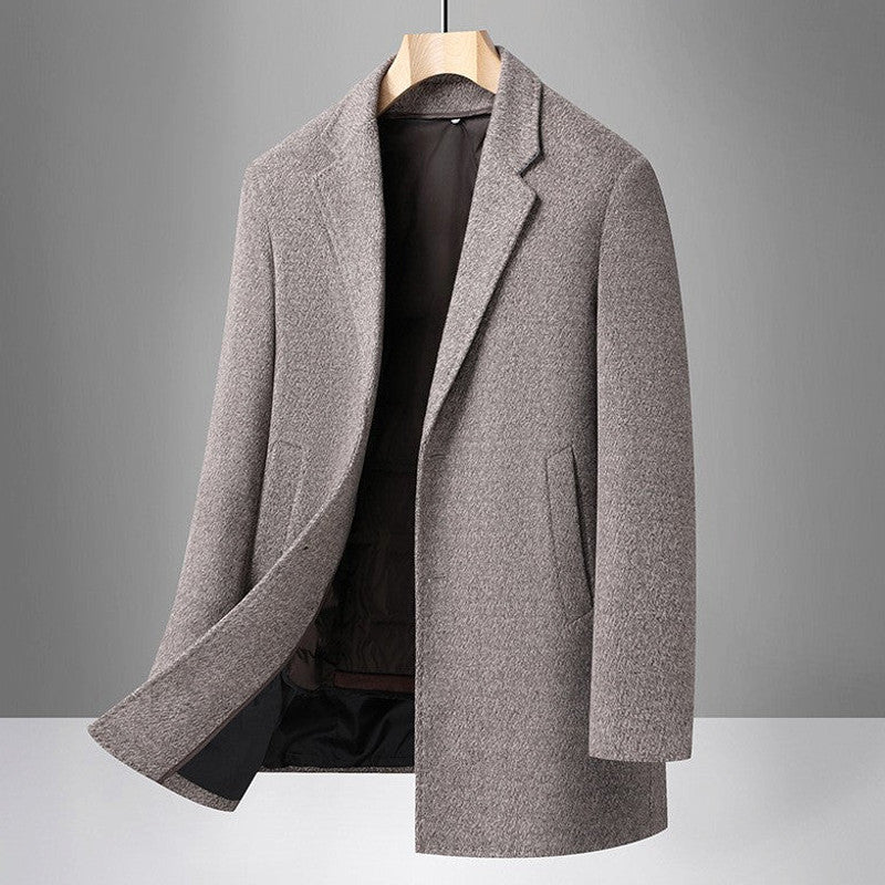 Algernon | Wool Coat Quilted Lining – Product Photo