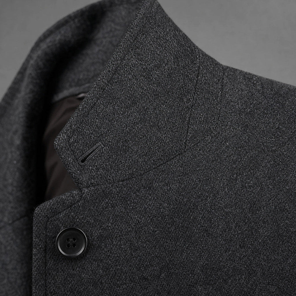 Algernon | Wool Coat Quilted Lining – Product Photo