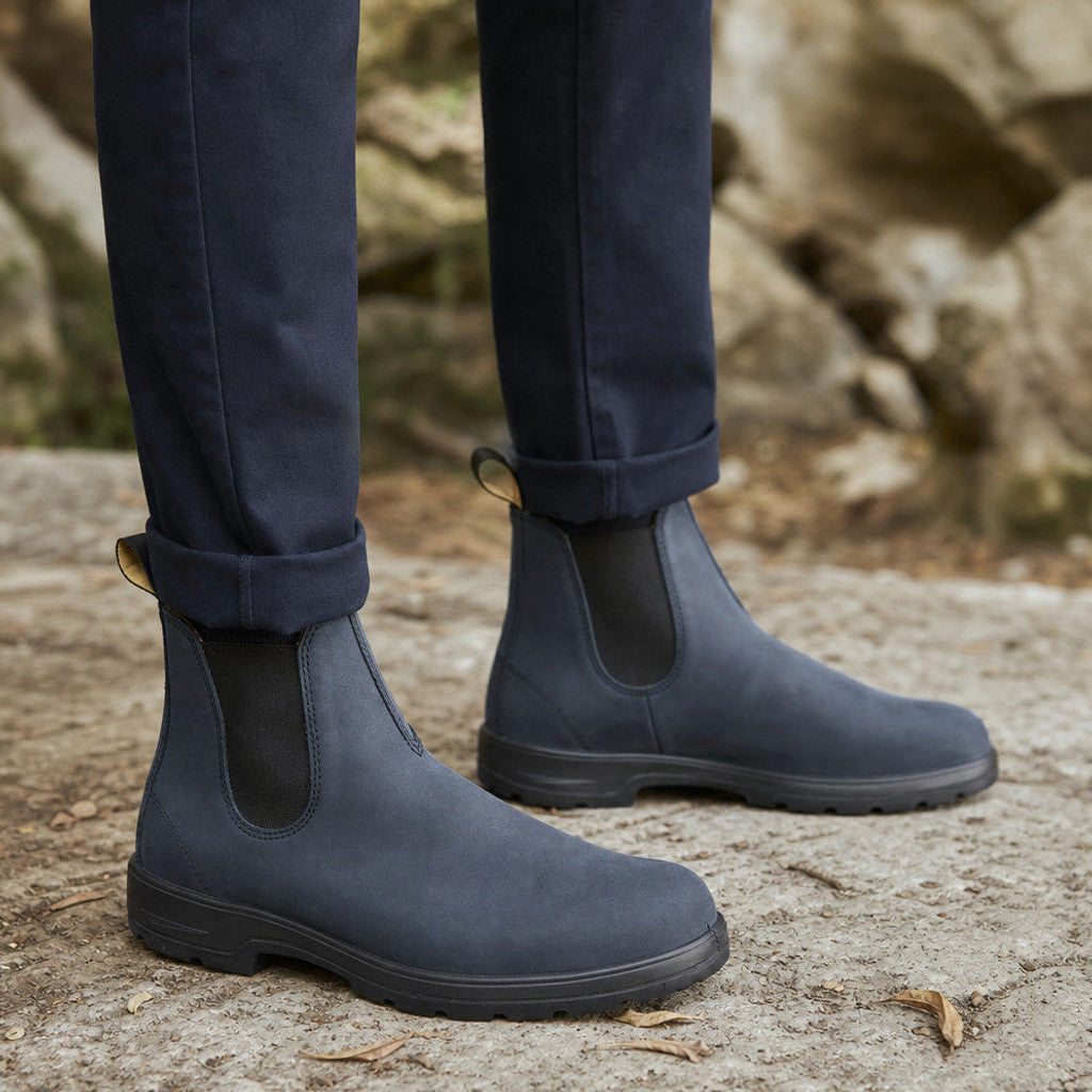 Baldwin | Leather Chelsea Boots Elastic Gore