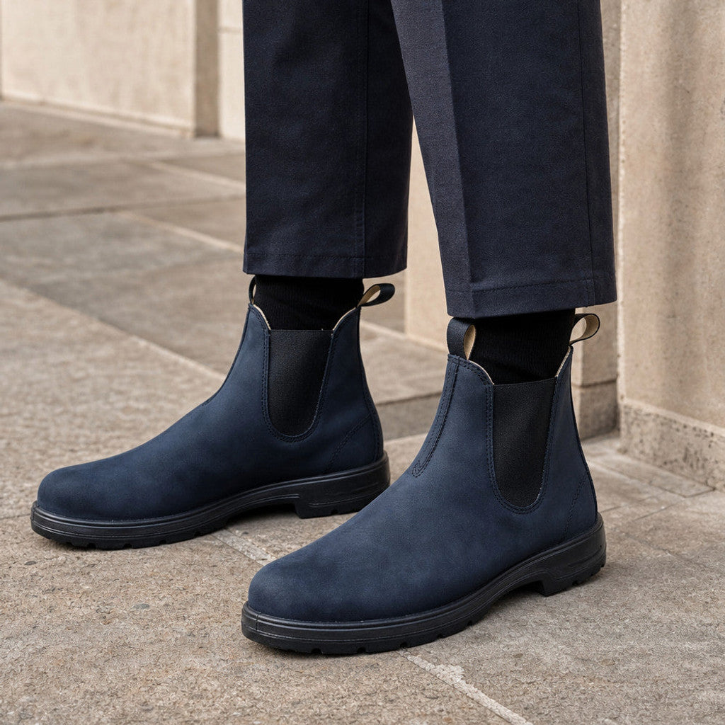 Baldwin | Leather Chelsea Boots Elastic Gore