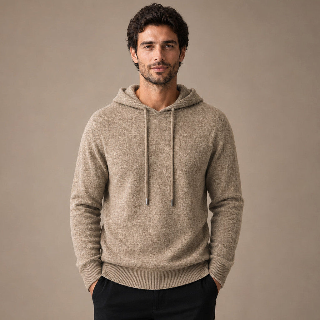 Bancroft | Knitwear Hoodie Wool Knit Pullover