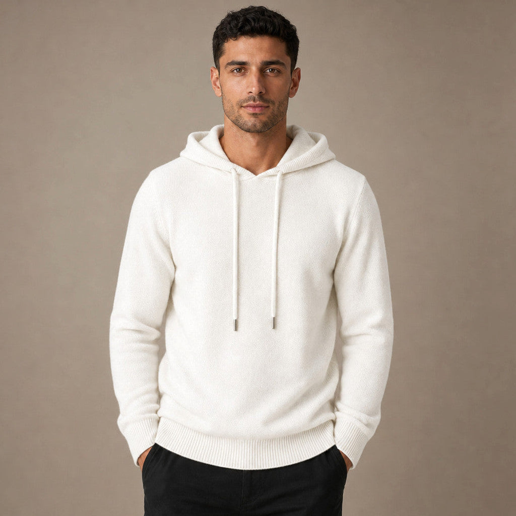 Bancroft | Knitwear Hoodie Wool Knit Pullover
