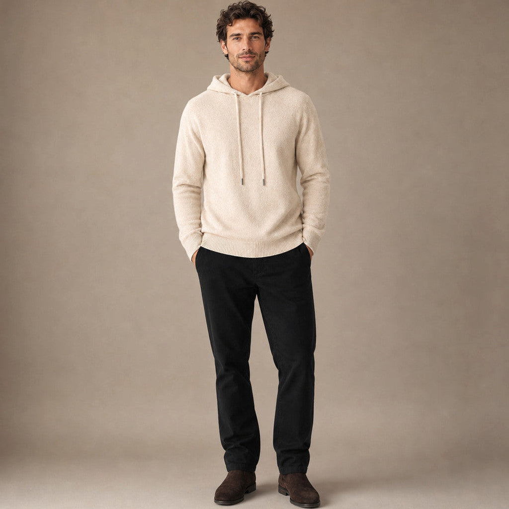 Bancroft | Knitwear Hoodie Wool Knit Pullover