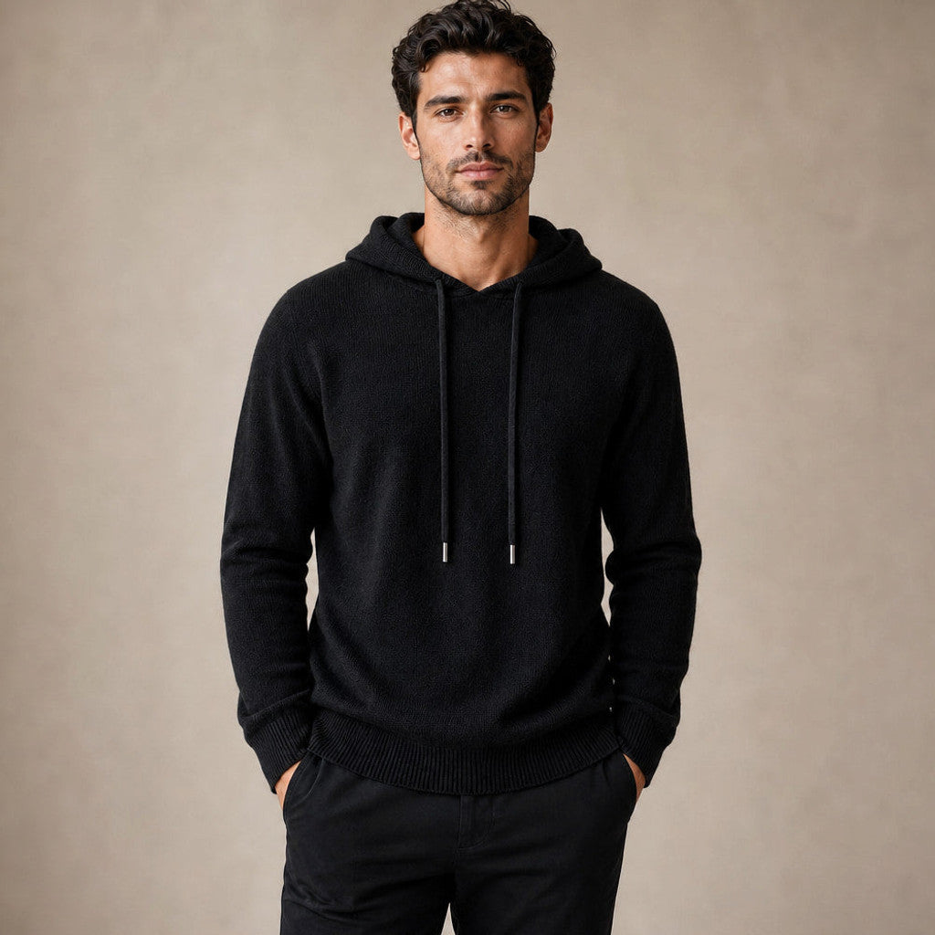 Bancroft | Knitwear Hoodie Wool Knit Pullover