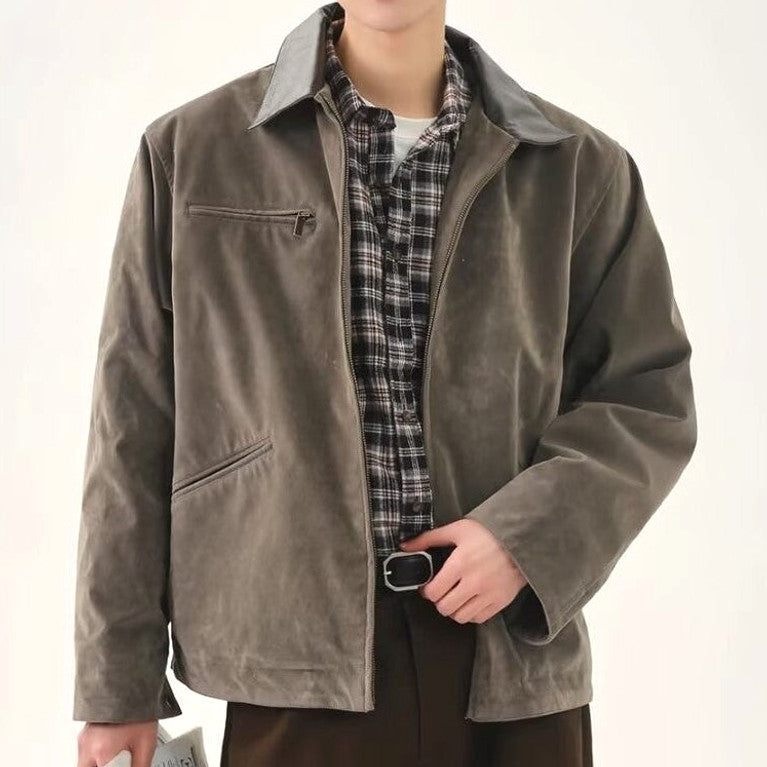 Clovis | Moleskin Coat Full Zip