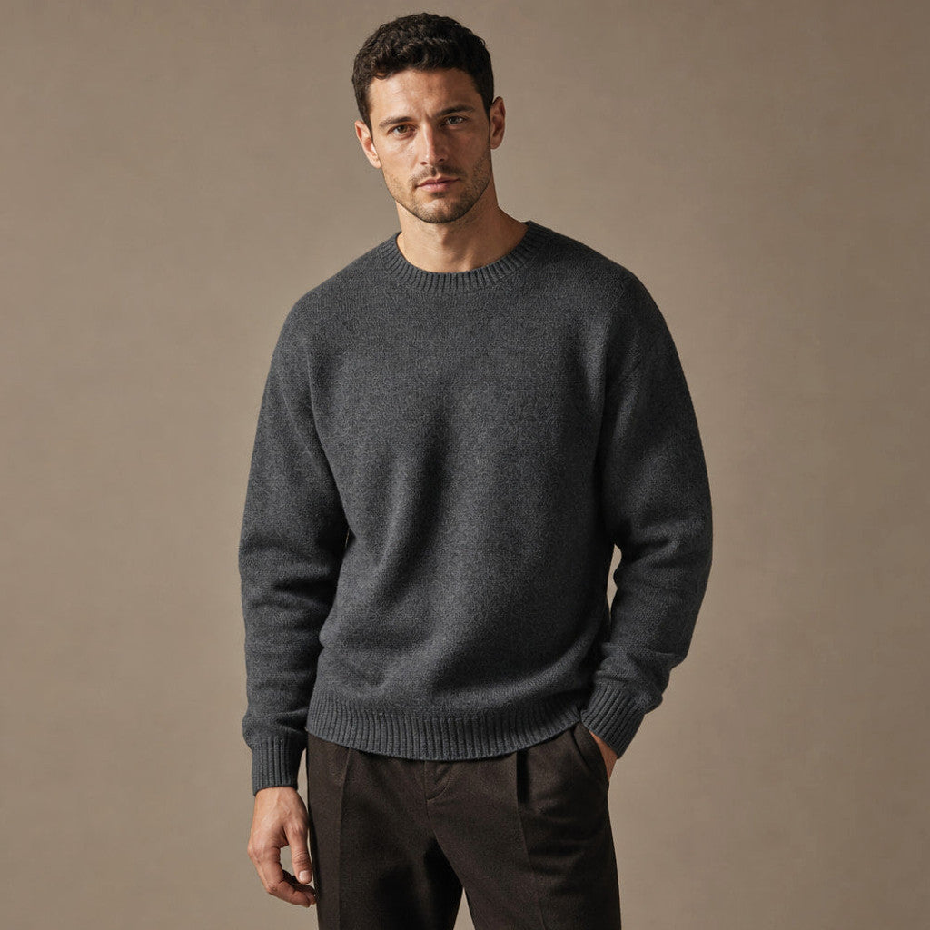 Colbert | Wool Jumper Chunky Ribbed Knit – Product Photo