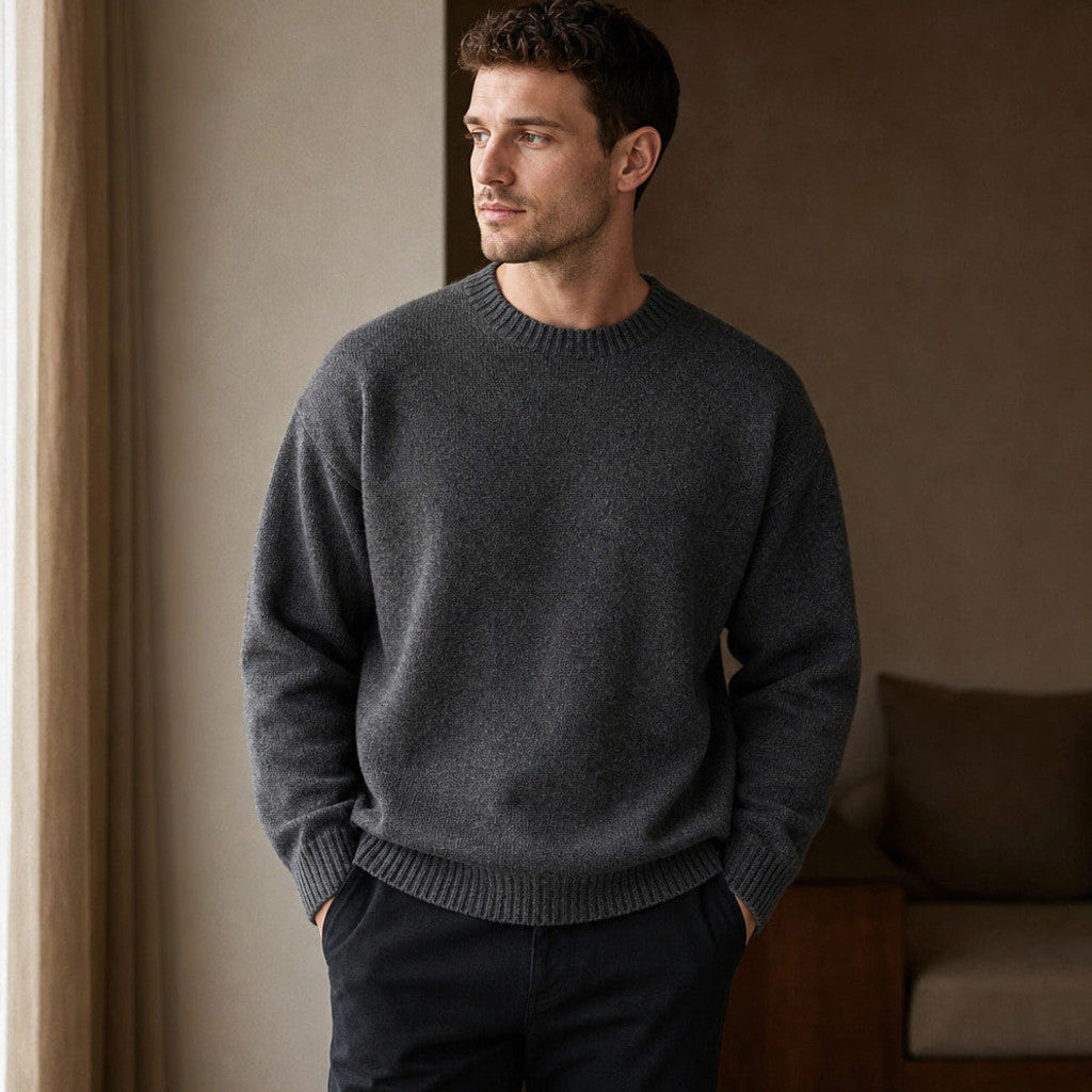 Colbert | Wool Jumper Chunky Ribbed Knit – Product Photo