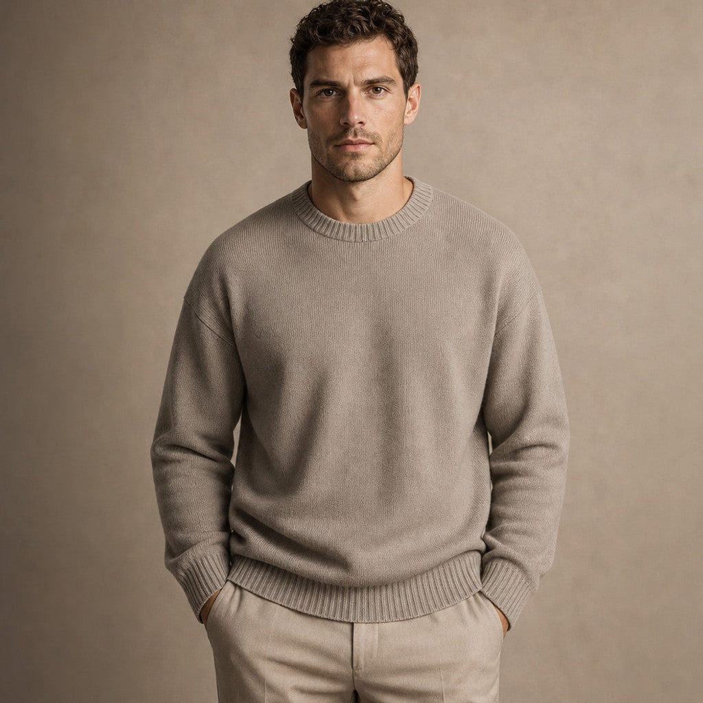 Colbert | Wool Jumper Chunky Ribbed Knit – Product Photo