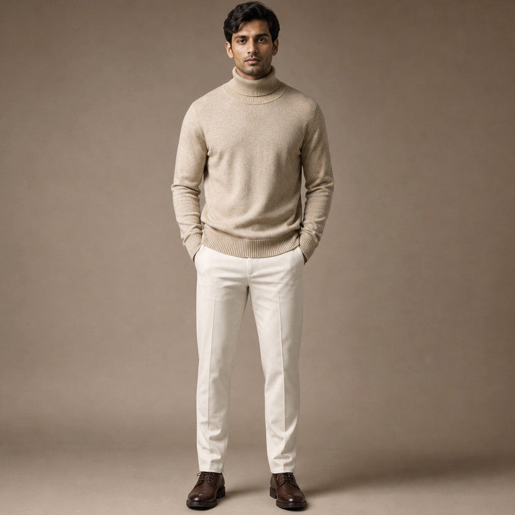Creston | Turtleneck Sweater Fine Gauge Knit