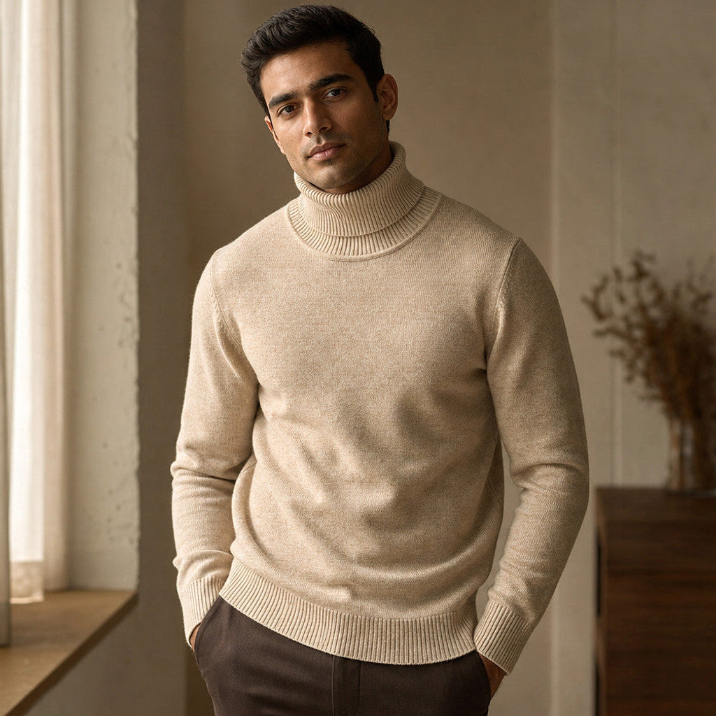 Creston | Turtleneck Sweater Fine Gauge Knit