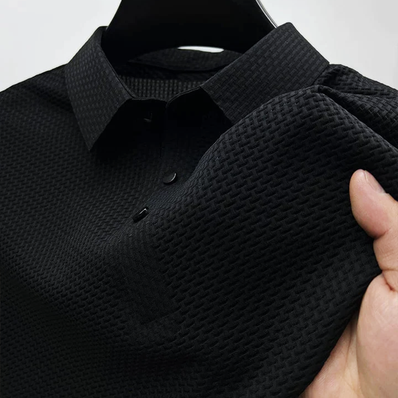 Kelvar | Polo Shirt Pique Ribbed Collar Straight Fit