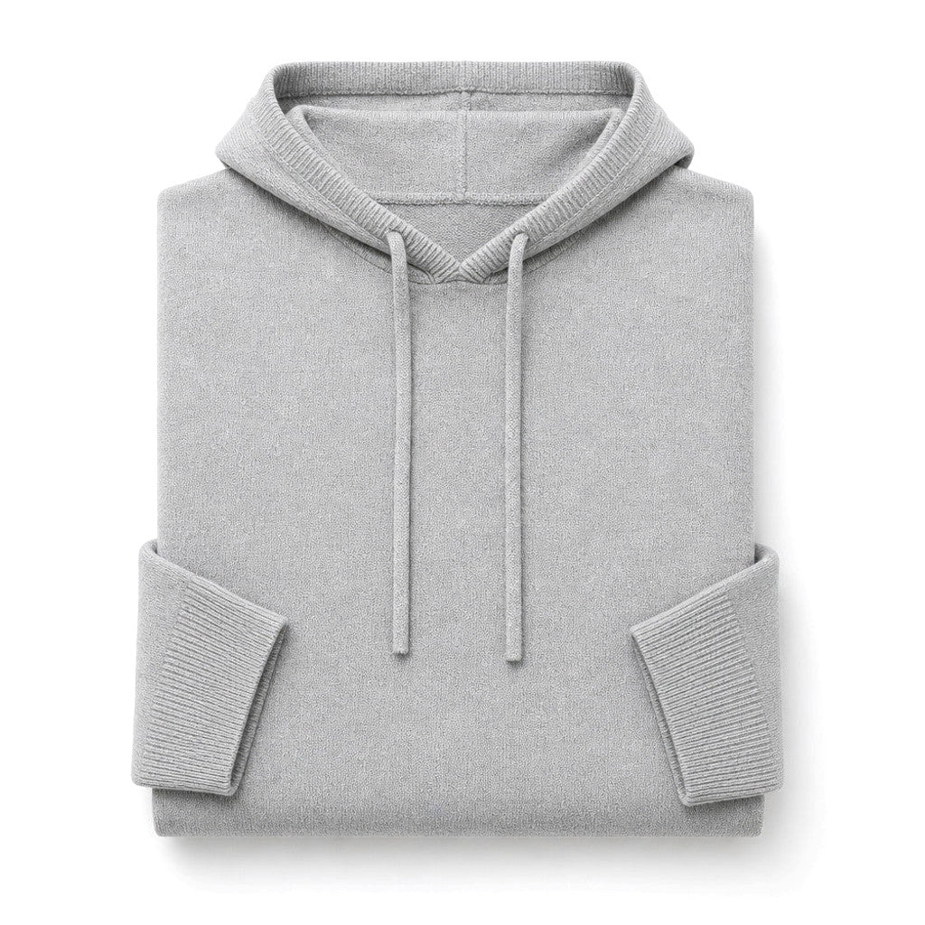 Denholm | Knitwear Hoodie Fine Knit Relaxed Fit