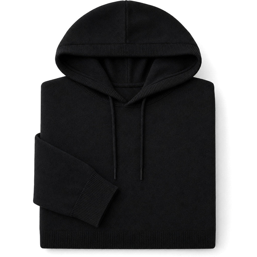 Denholm | Knitwear Hoodie Fine Knit Relaxed Fit
