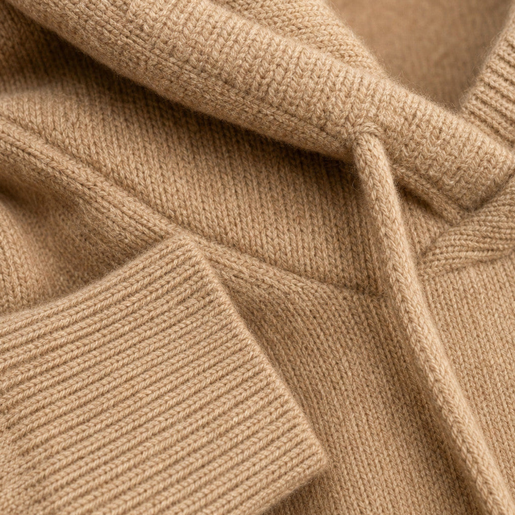 Denholm | Knitwear Hoodie Fine Knit Relaxed Fit