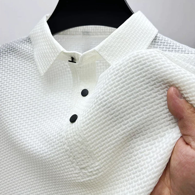 Kelvar | Polo Shirt Pique Ribbed Collar Straight Fit