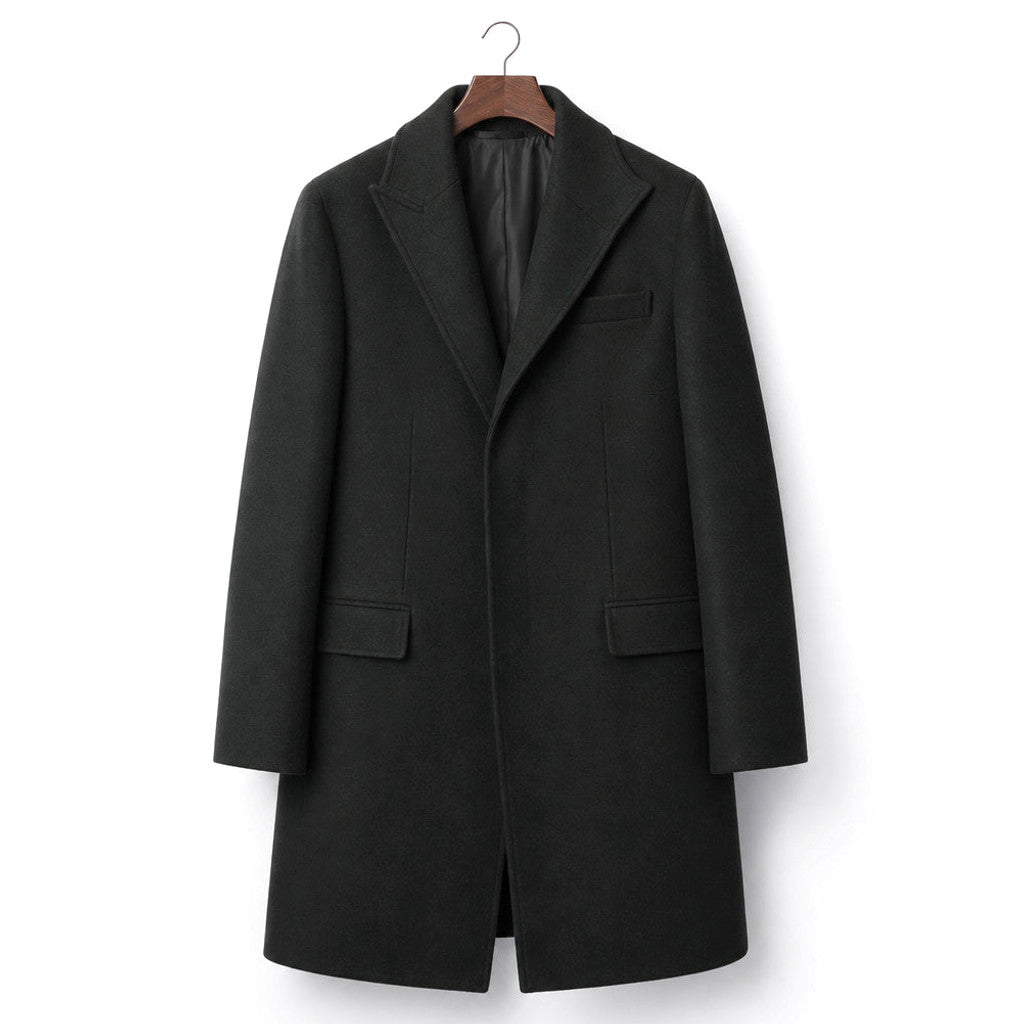Dunbar | Single Breasted Wool Coat