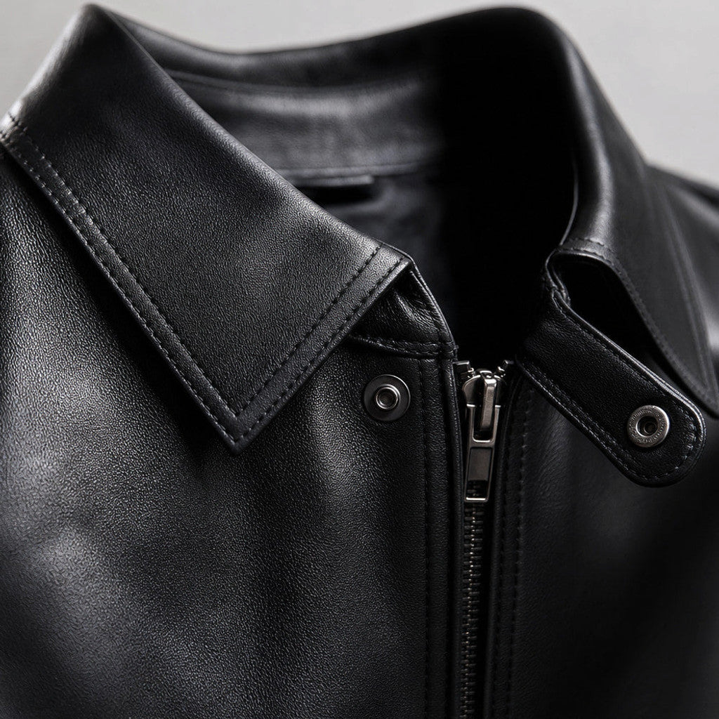Ellard | Harrington Jacket Sheepskin Black