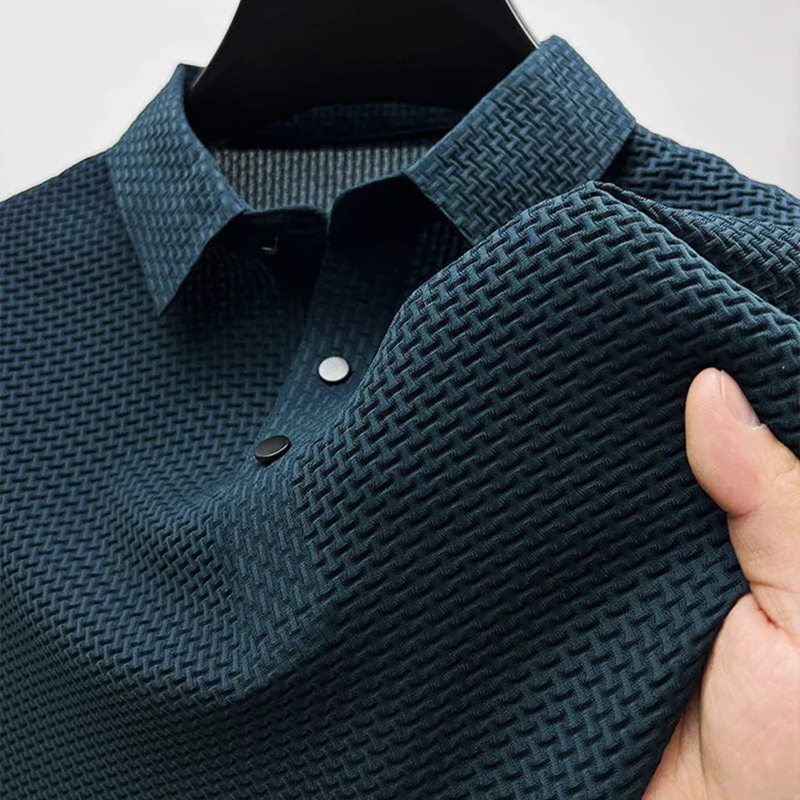 Kelvar | Polo Shirt Pique Ribbed Collar Straight Fit
