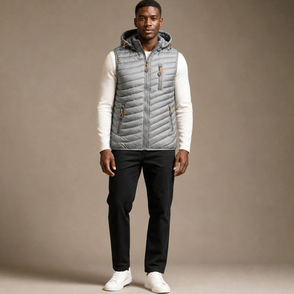 Filbert | Puffer Vest Windproof Shell