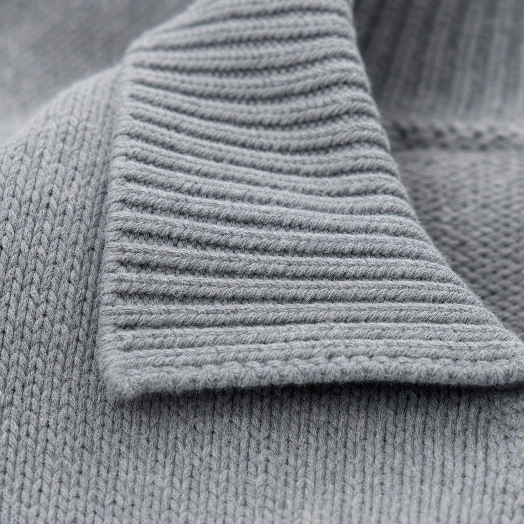 Fitzgerald | Argyle Knit Jumper Structured Collar