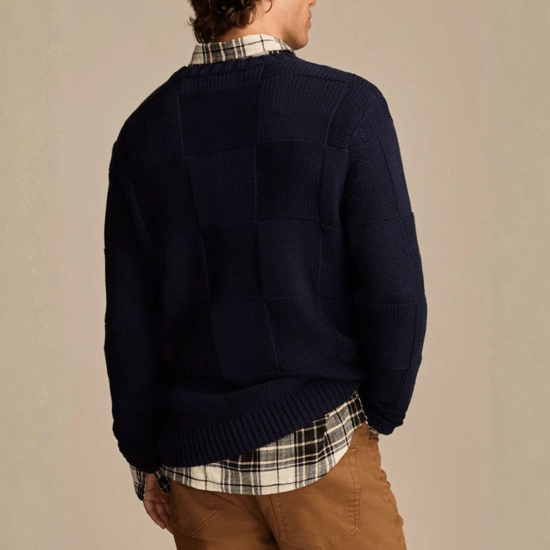 Geston | Knit Jumper Textured Layering Cut