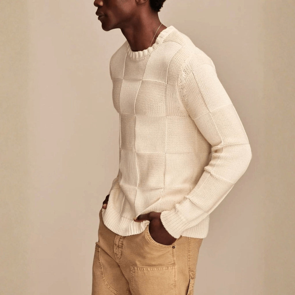 Geston | Knit Jumper Textured Layering Cut