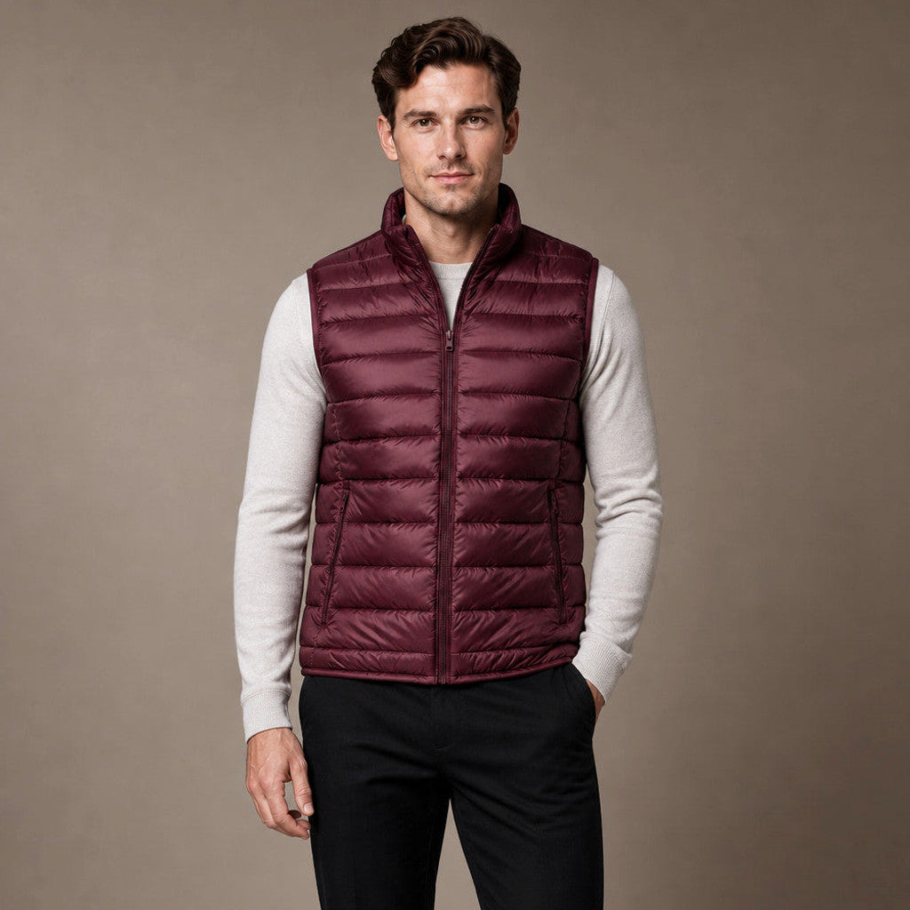 Gideon | Puffer Vest Sleeveless Insulated