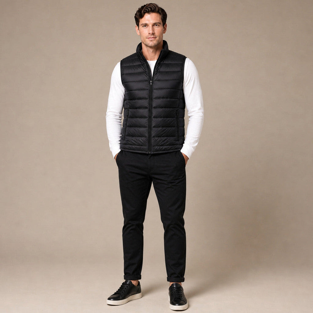 Gideon | Puffer Vest Sleeveless Insulated