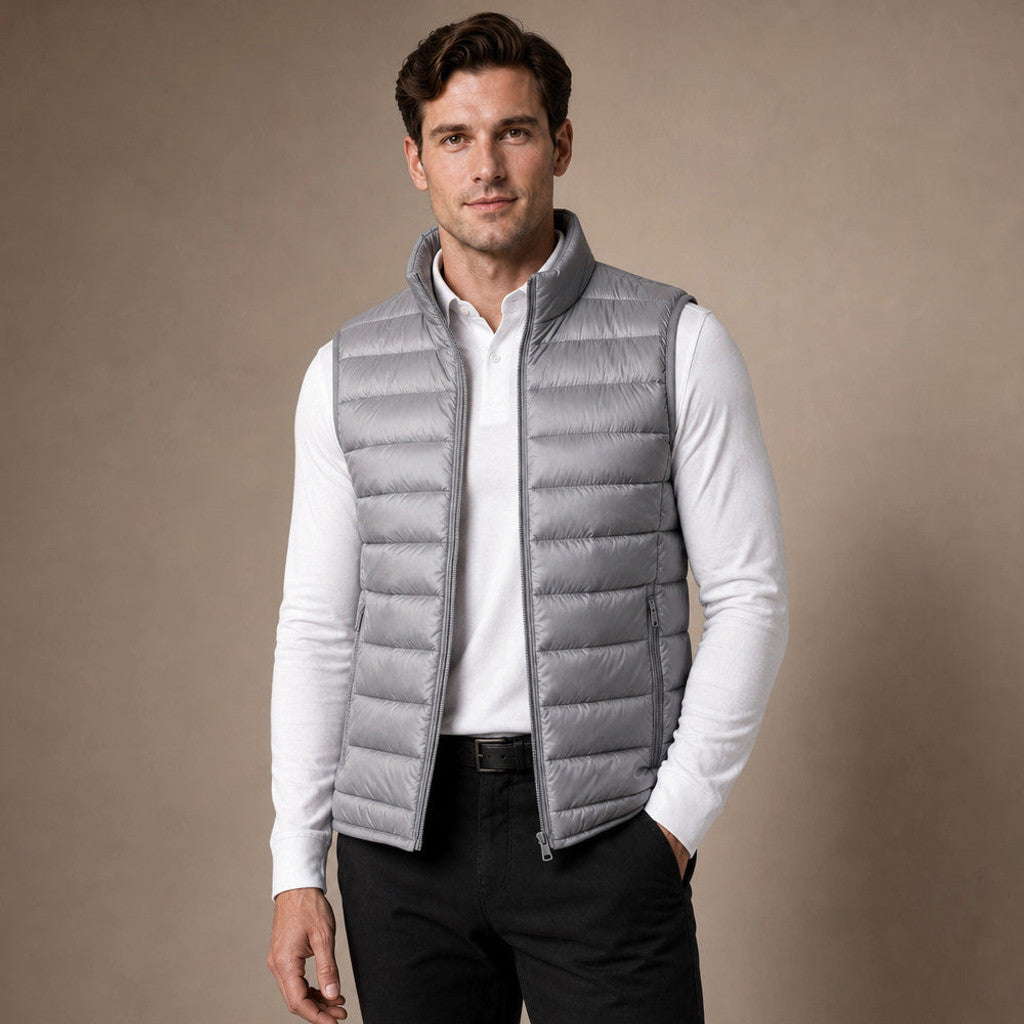 Gideon | Puffer Vest Sleeveless Insulated