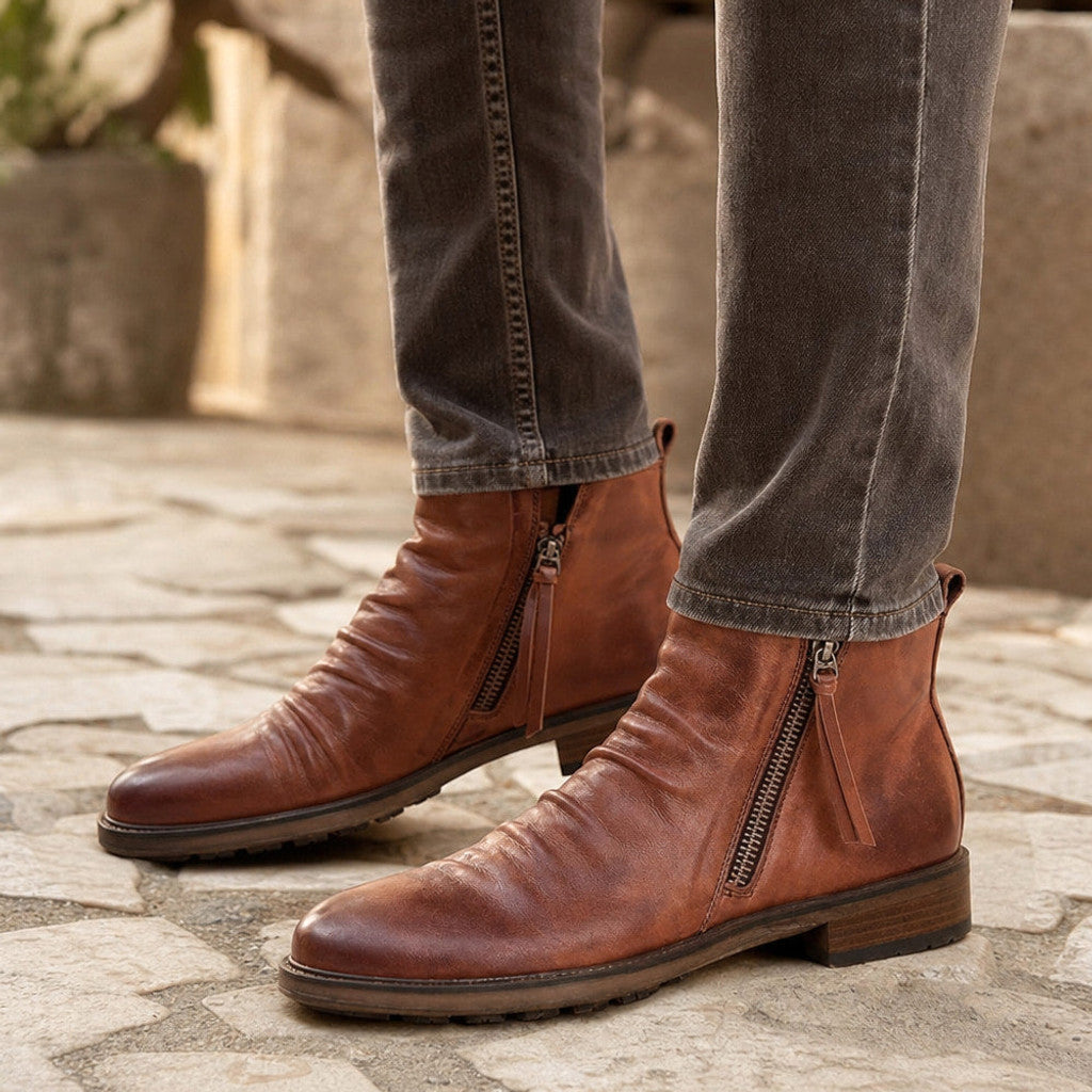 Gorton | Dealer Boots Side Zip