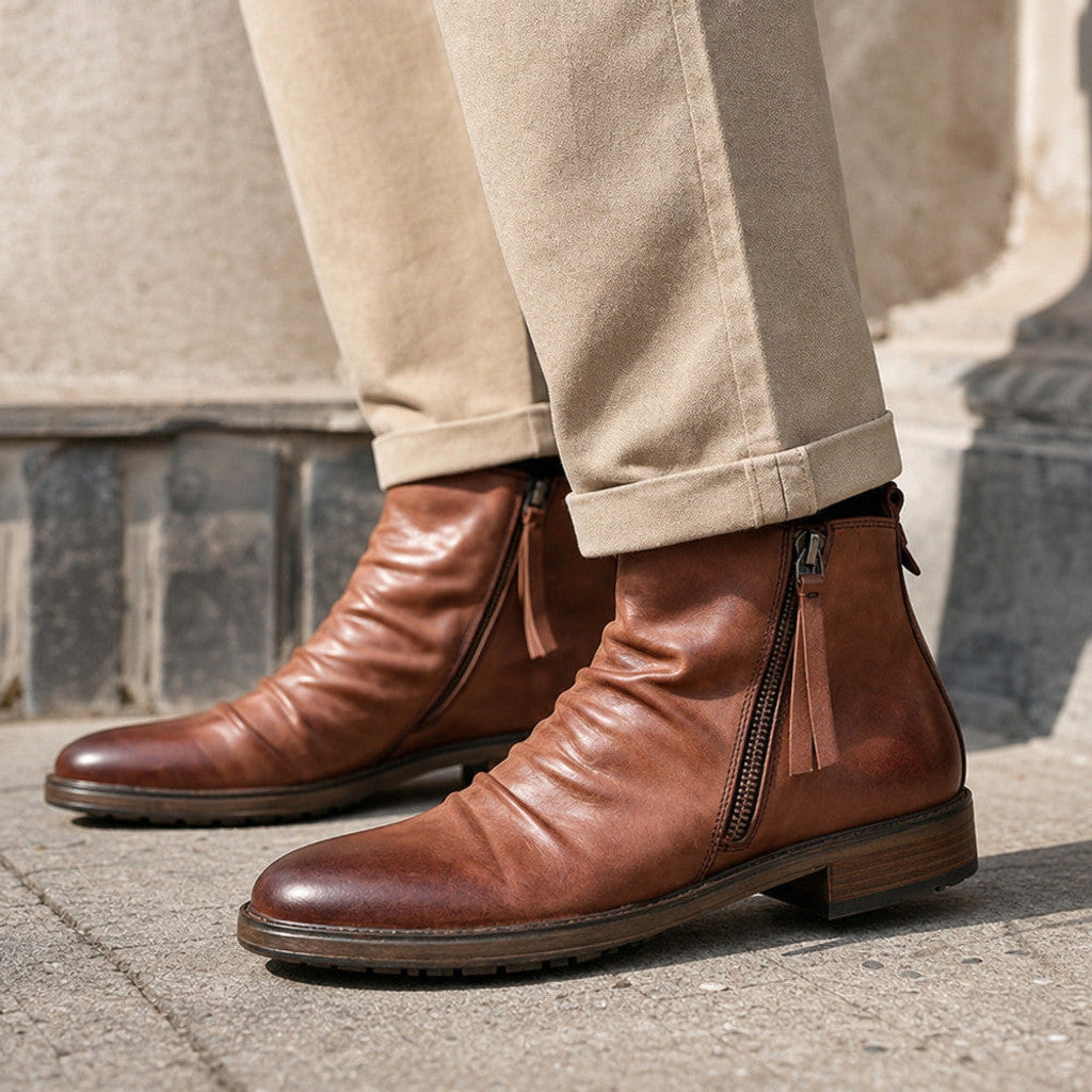 Gorton | Dealer Boots Side Zip