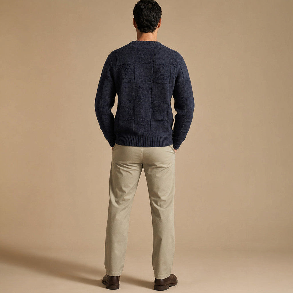 Haddon | Knit Set Textured Straight Leg – Product Photo