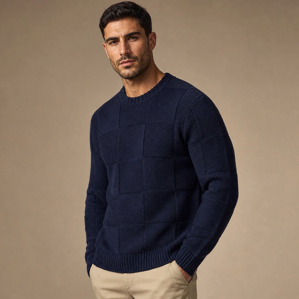 Haddon | Knit Set Textured Straight Leg – Product Photo