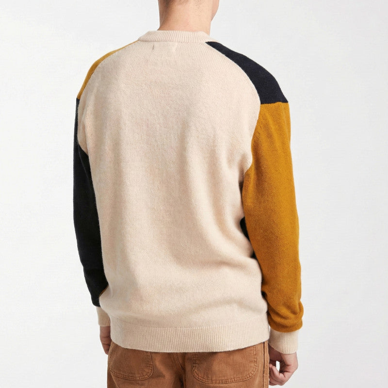 Hadfield | Cardigan Button Front Contrast Trim