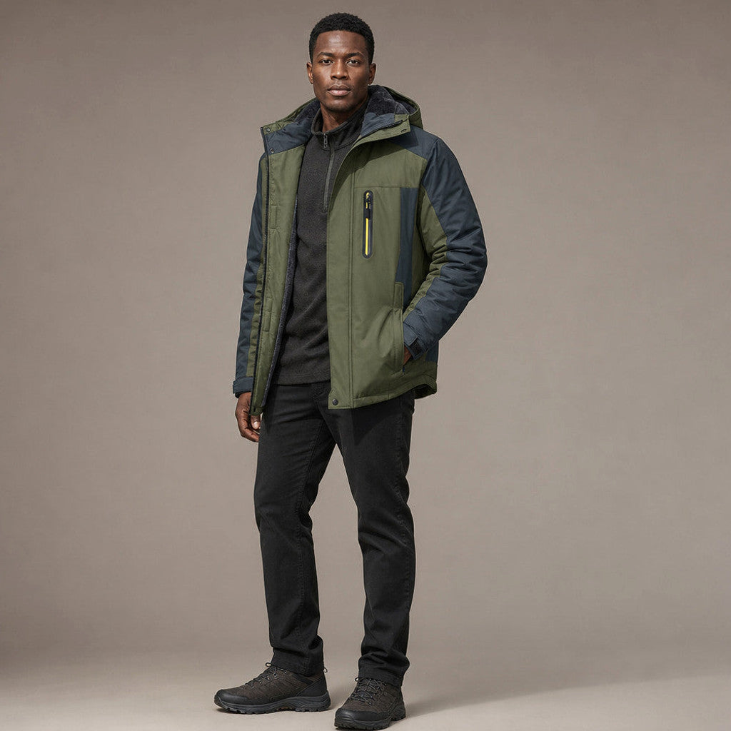 Hartford | Windbreaker Coat Padded Removable Hood
