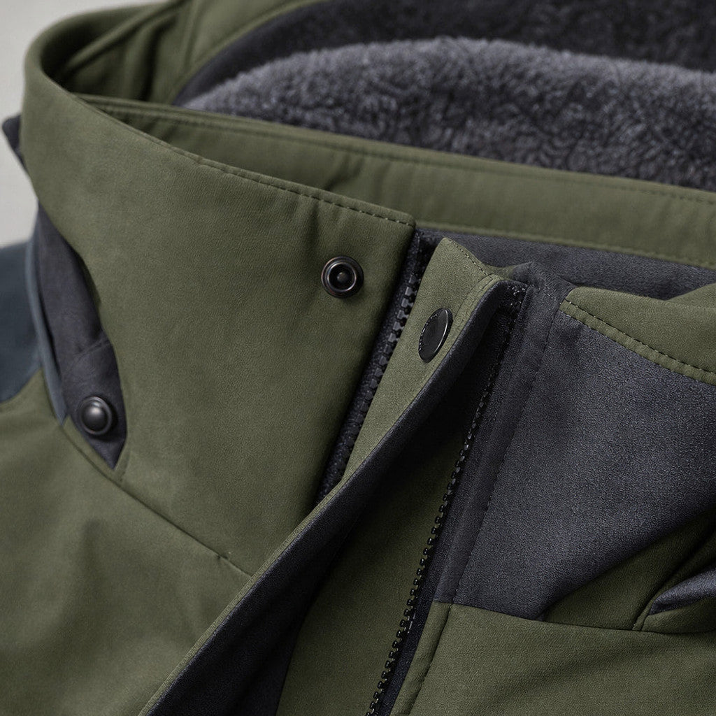 Hartford | Windbreaker Coat Padded Removable Hood