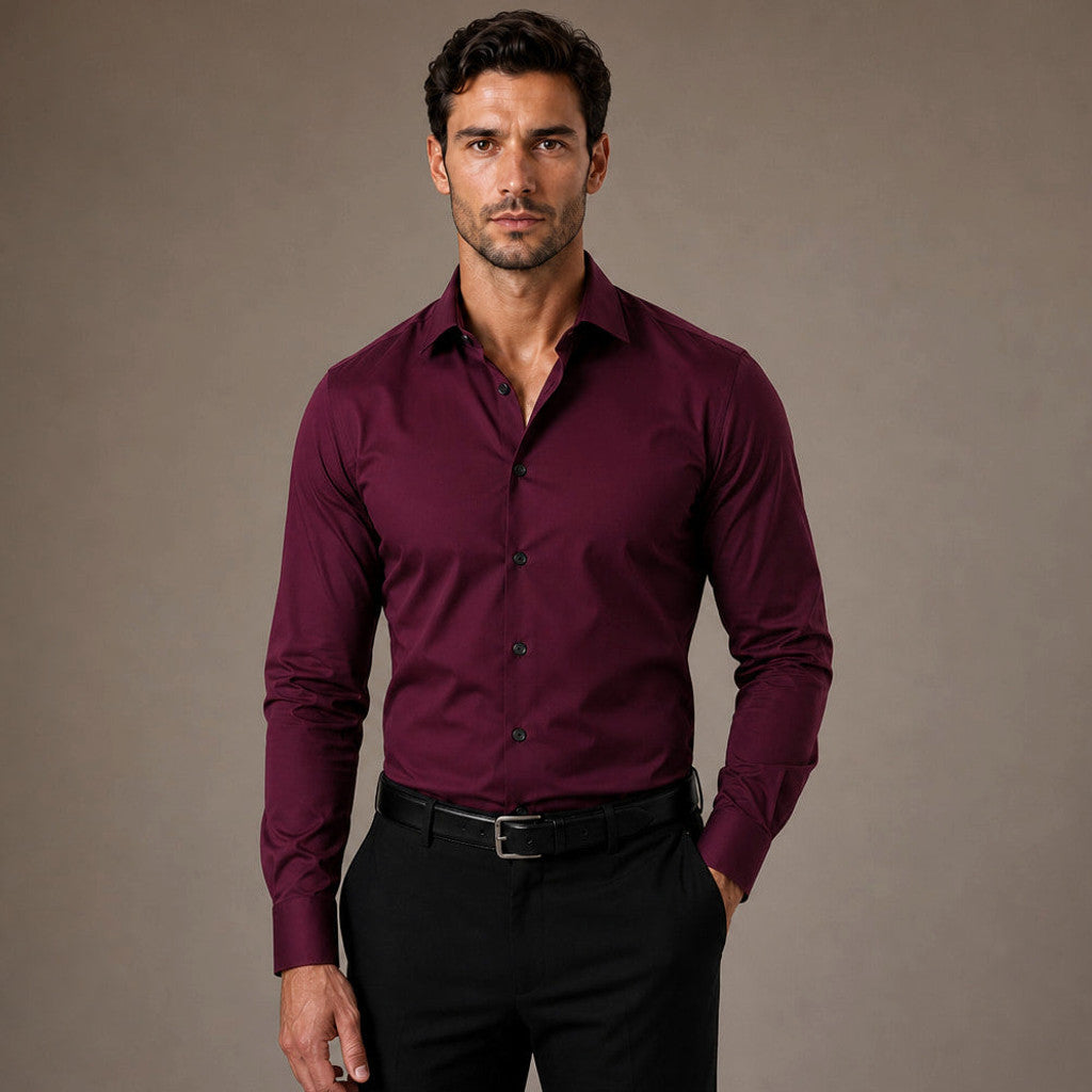 Herrick | Dress Shirts Slim Fit Long Sleeve