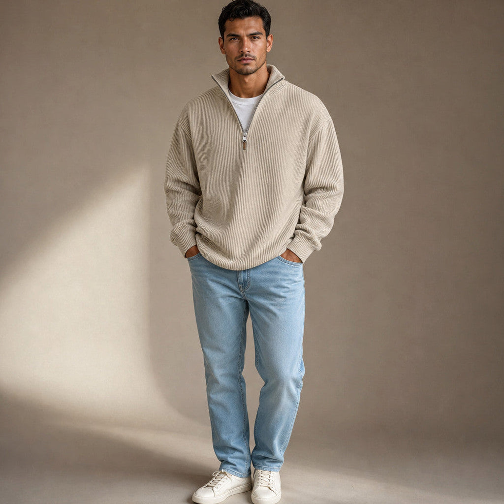 Hoxton | Cardigan Open Front Relaxed Fit
