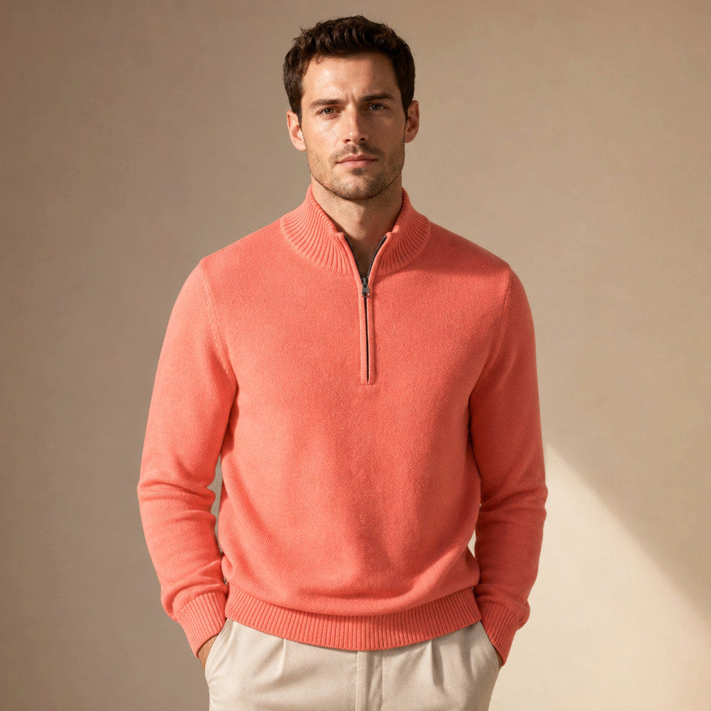 Hywell | Half Zip Pullover Funnel Collar