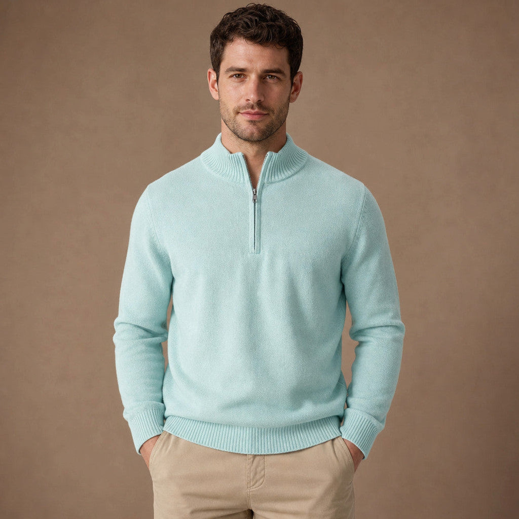 Hywell | Half Zip Pullover Funnel Collar