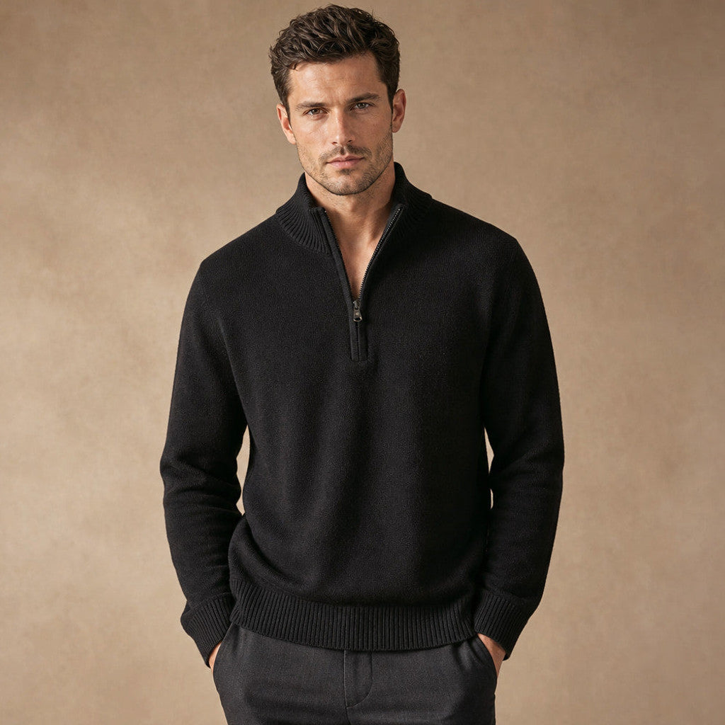 Hywell | Half Zip Pullover Funnel Collar