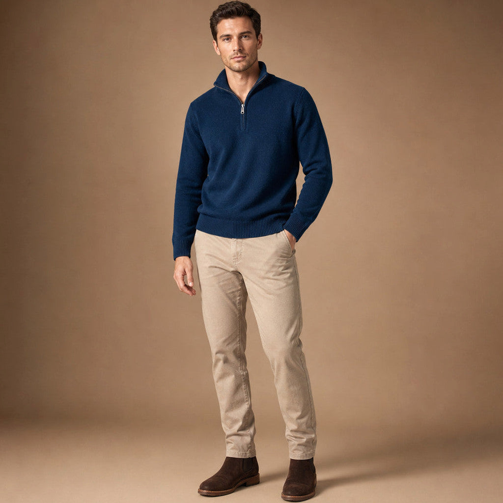 Hywell | Half Zip Pullover Funnel Collar