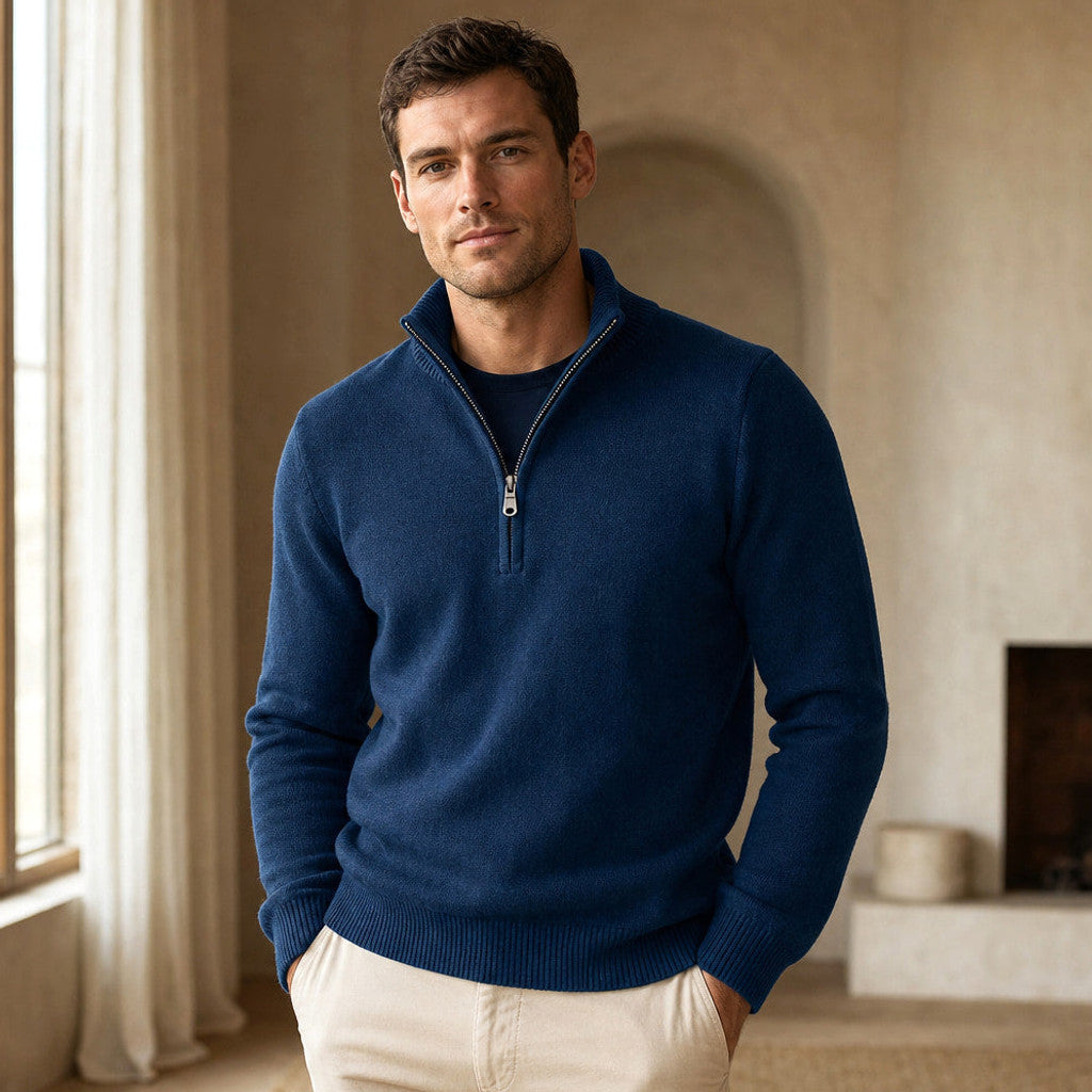 Hywell | Half Zip Pullover Funnel Collar