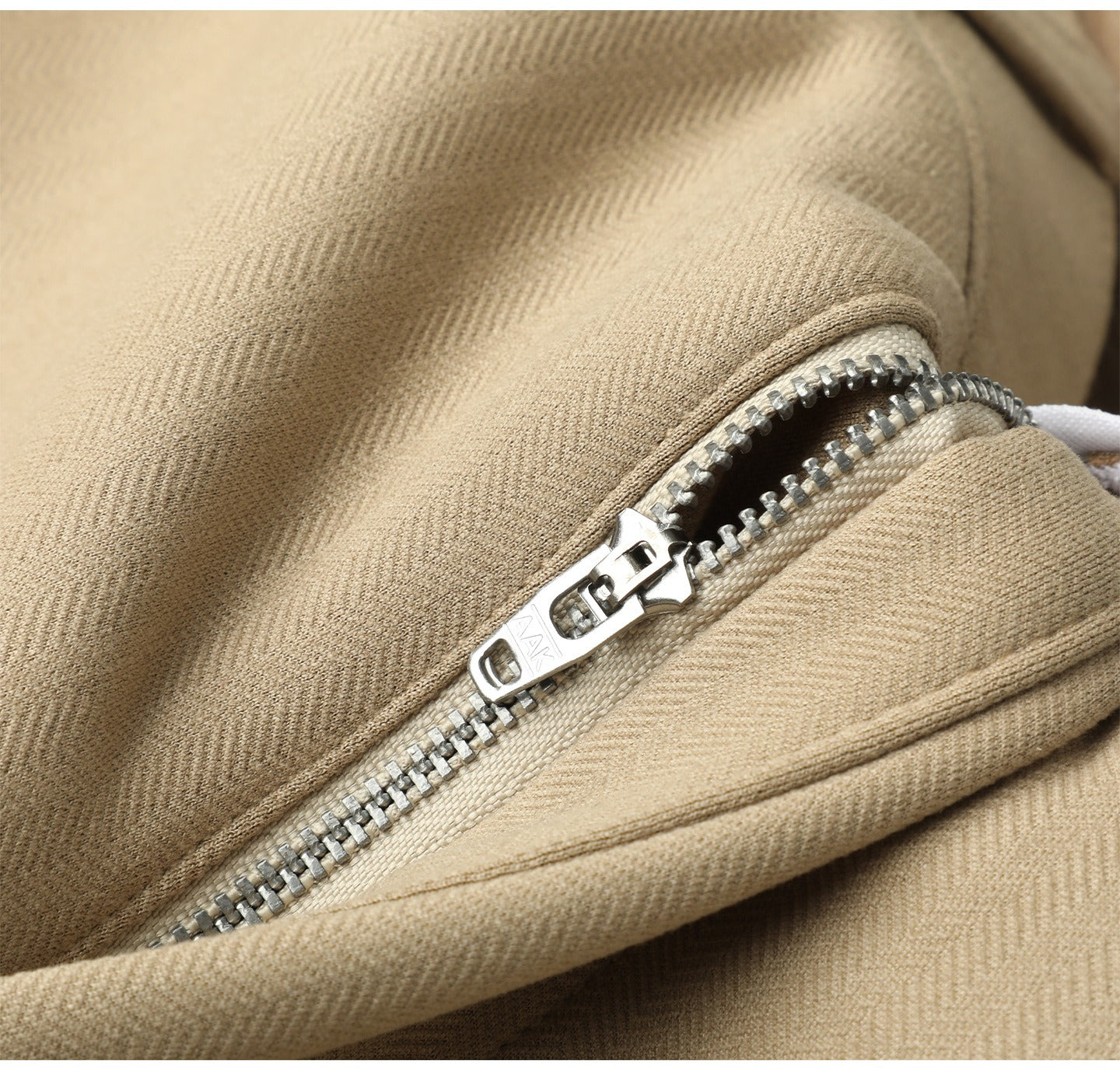 Halvex | Trouser Herringbone Tailored Tonal Crest Embroidery