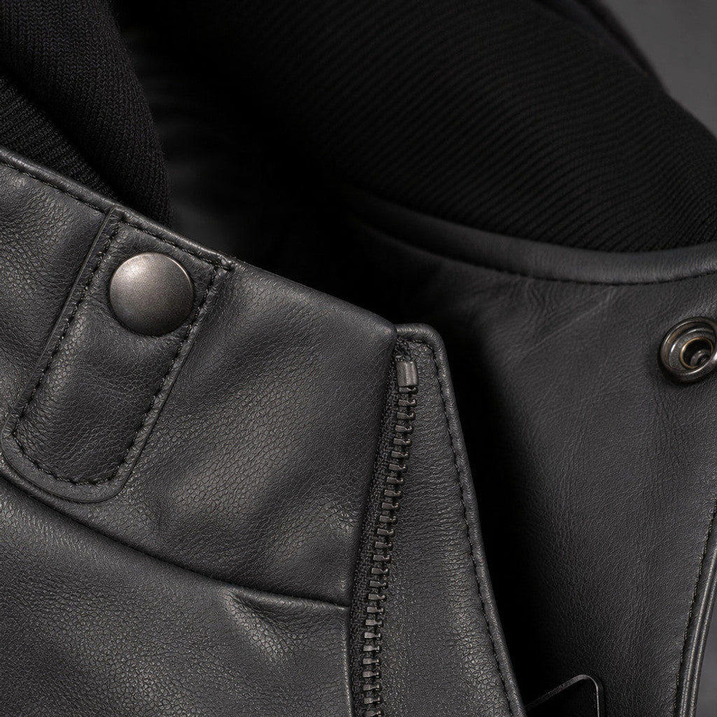 Irvin | Bomber Jacket Removable Hood Black