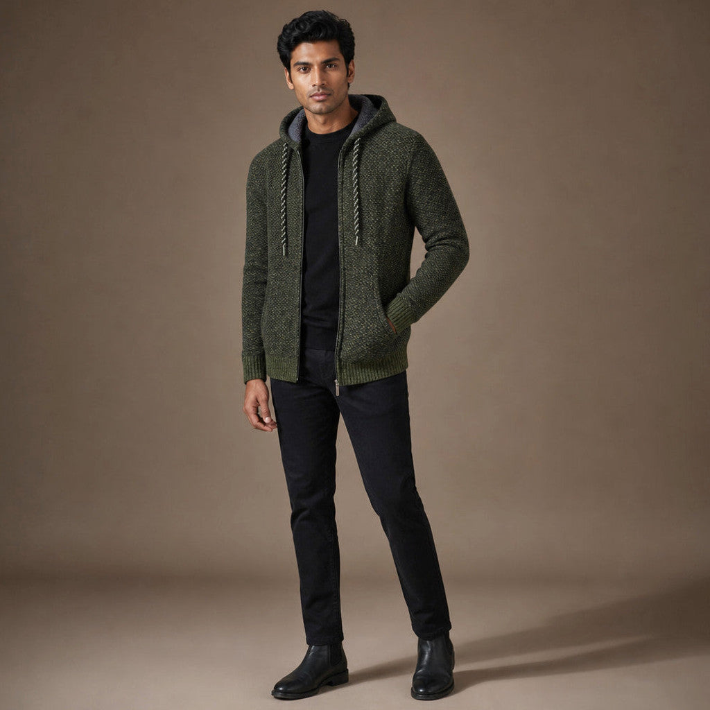 Kenton | Graphic Hoodie Cotton Blend Relaxed Fit