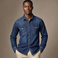 Latimer | Denim Shirt Loose Fit Long Sleeve