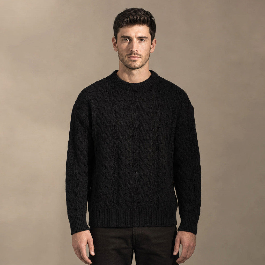 Marland | Cable Knit Jumper Heavy Gauge