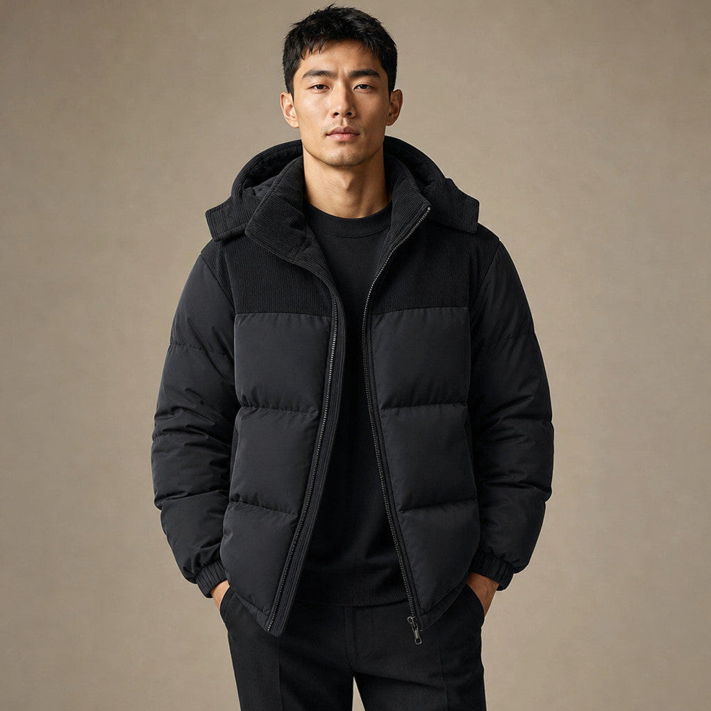 Marshall | Puffer Coat Hooded Longline – Product Photo